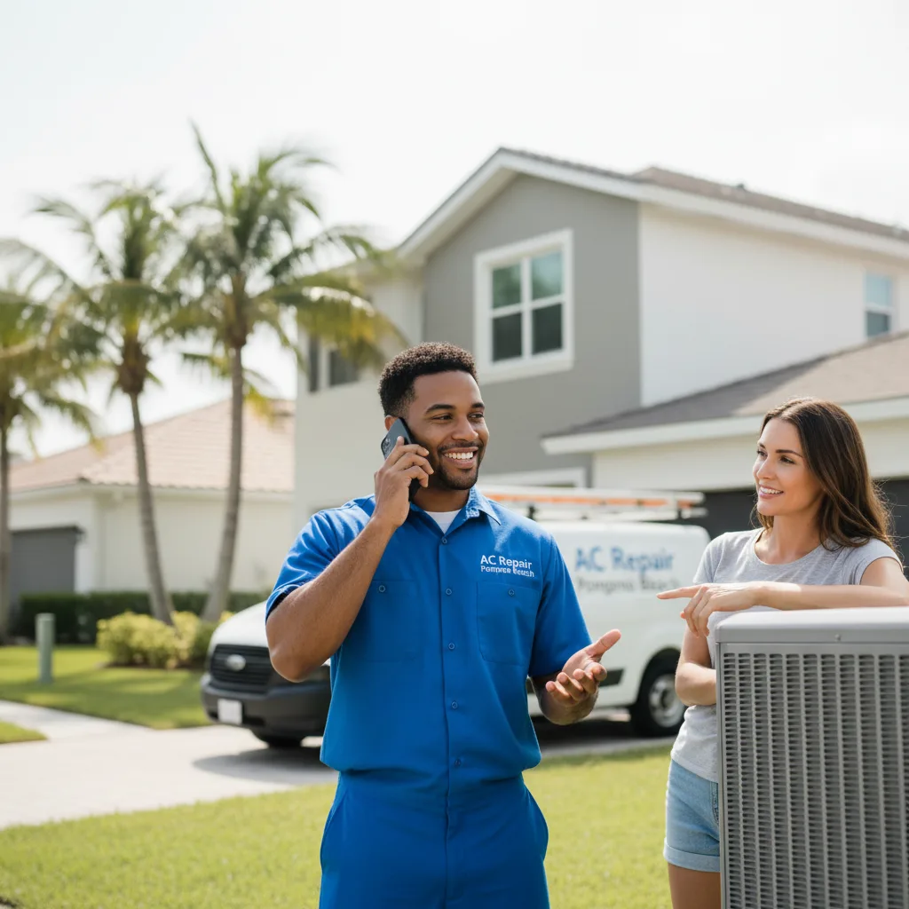 AC Repair Pompano Beach customer support in Grabill